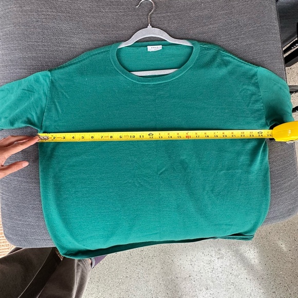 Akris Punto Sweater in Peacock Green - Picture 6 of 10